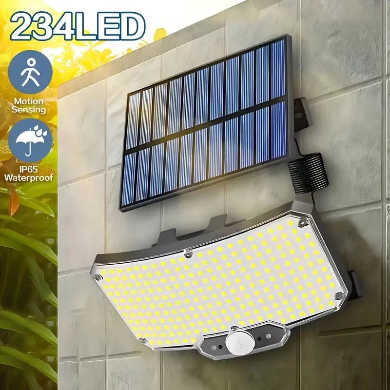234LED Solar Outdoor Lights Mo - огляд і ціна Motion Sensor Outdoor