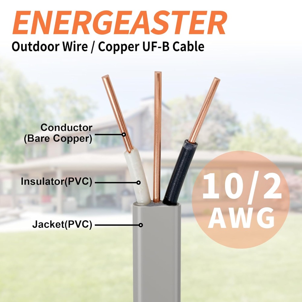 US Shipping 10/2 UF-B Outdoor  - огляд і ціна Outdoor Lighting Cable B&Q