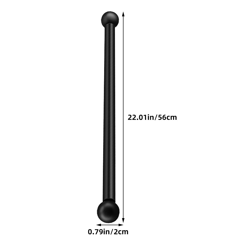 2Pcs Lamp Post Cross Arm Black - огляд і ціна Outdoor Lighting Black