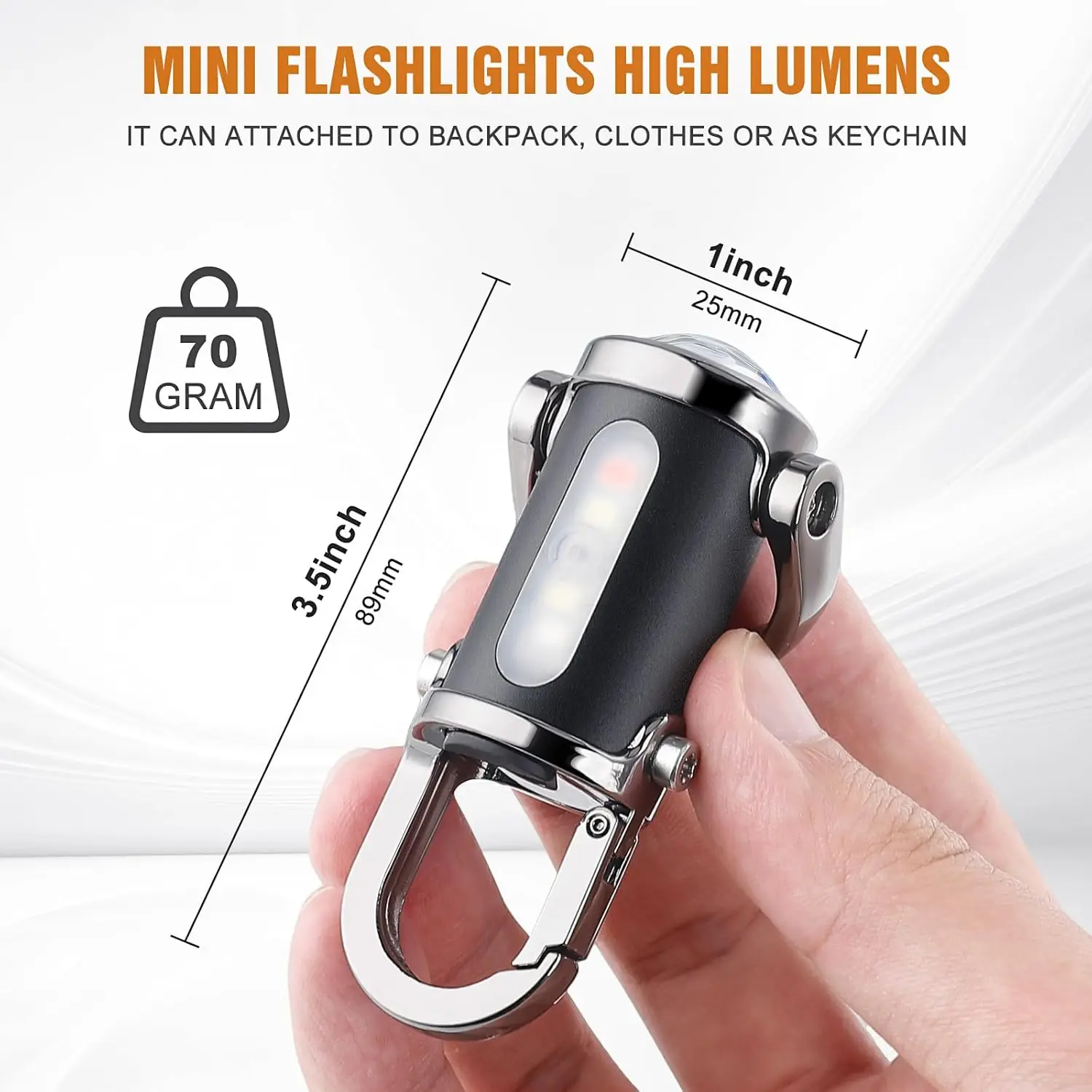 Mini Keychain Flashlight Recha - огляд і ціна Outdoor Lighting Guide