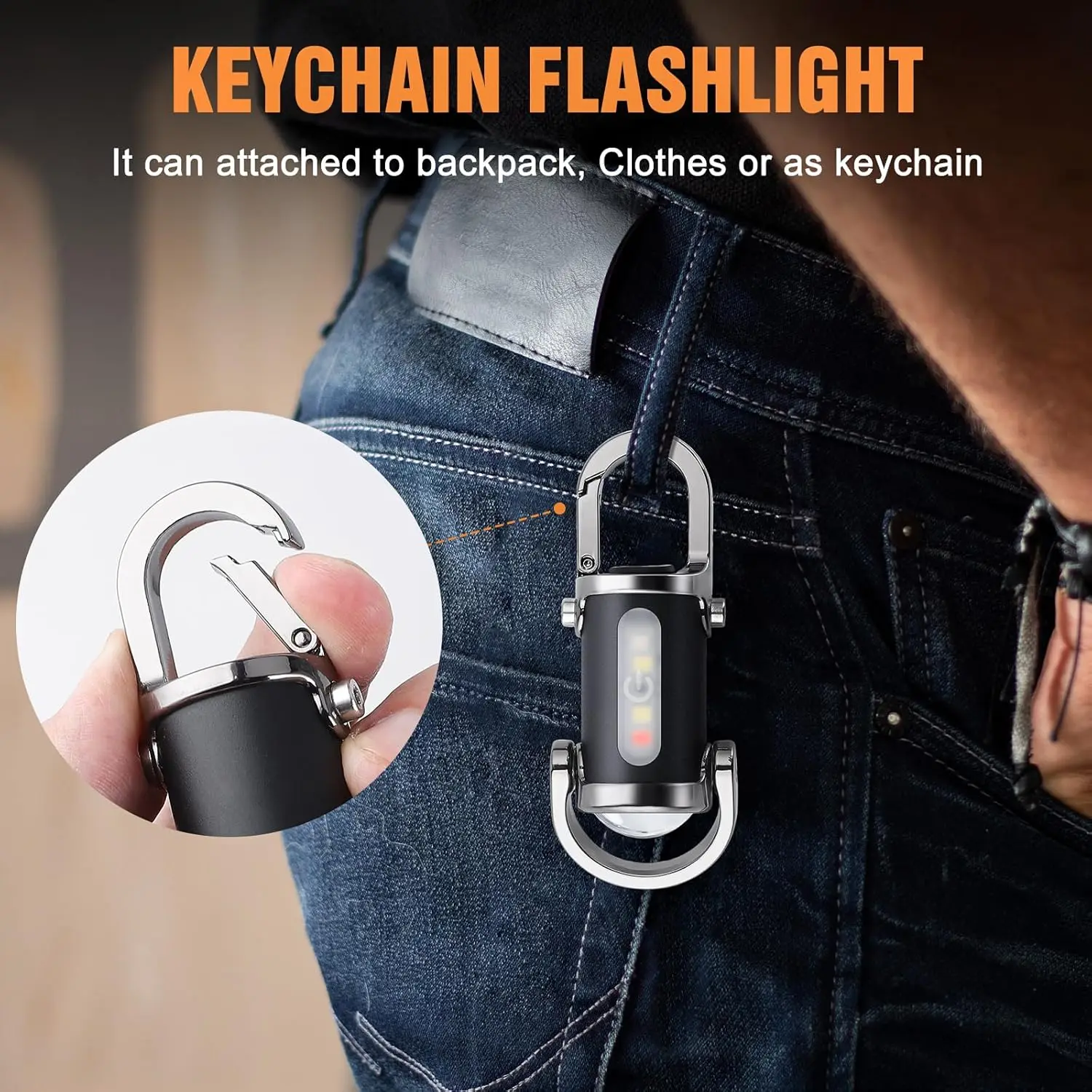 Mini Keychain Flashlight Recha - огляд і ціна Outdoor Lighting Guide