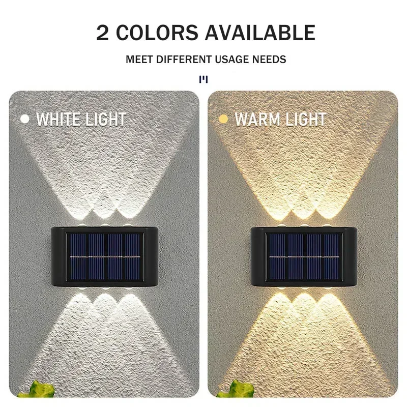 COB Solar Wall Lamp Outdoor Wa - огляд і ціна Outdoor Lighting Waterproof