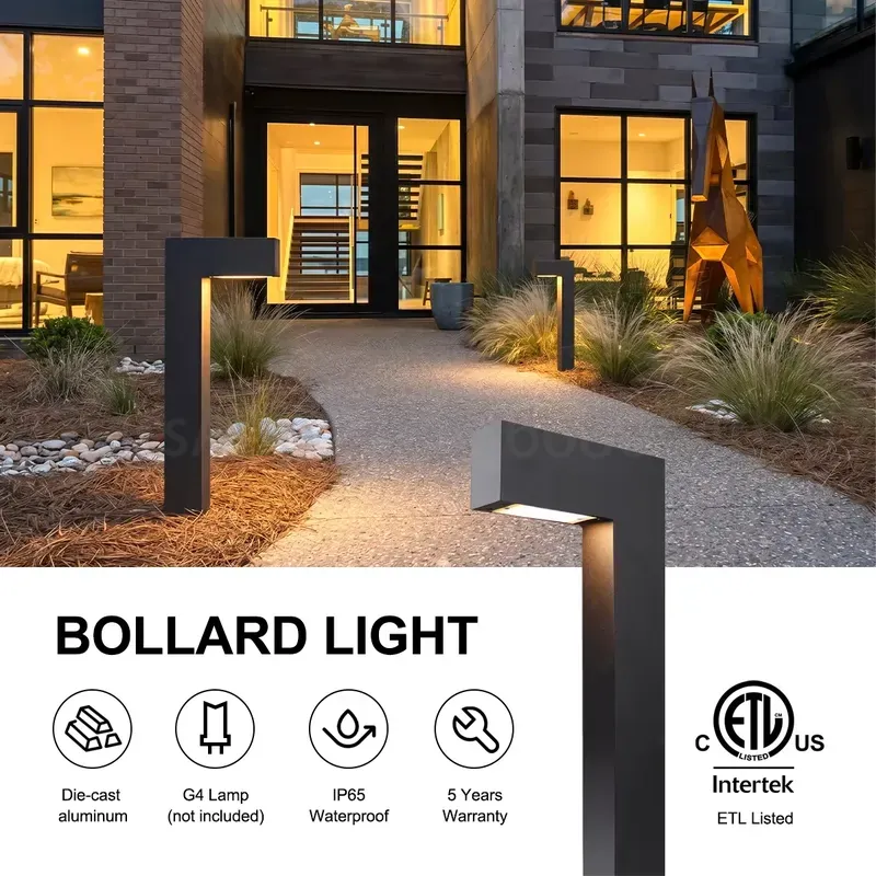 Aluminum Bollard Garden Light  - огляд і ціна Outdoor Lighting Voltage