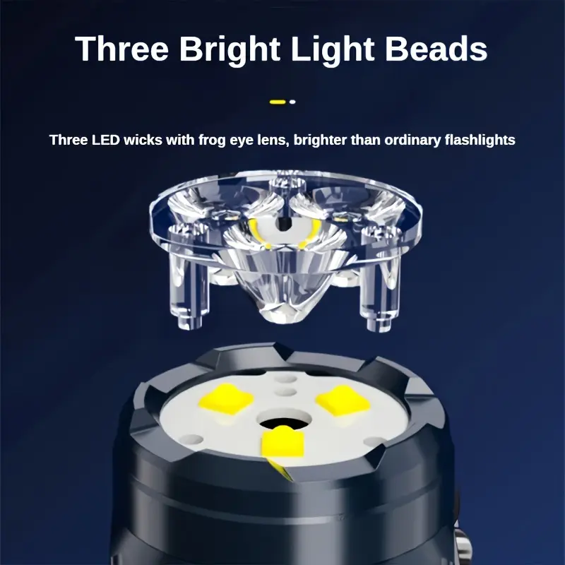 Portable Rechargeable Outdoor  - огляд і ціна Outdoor Lighting Black