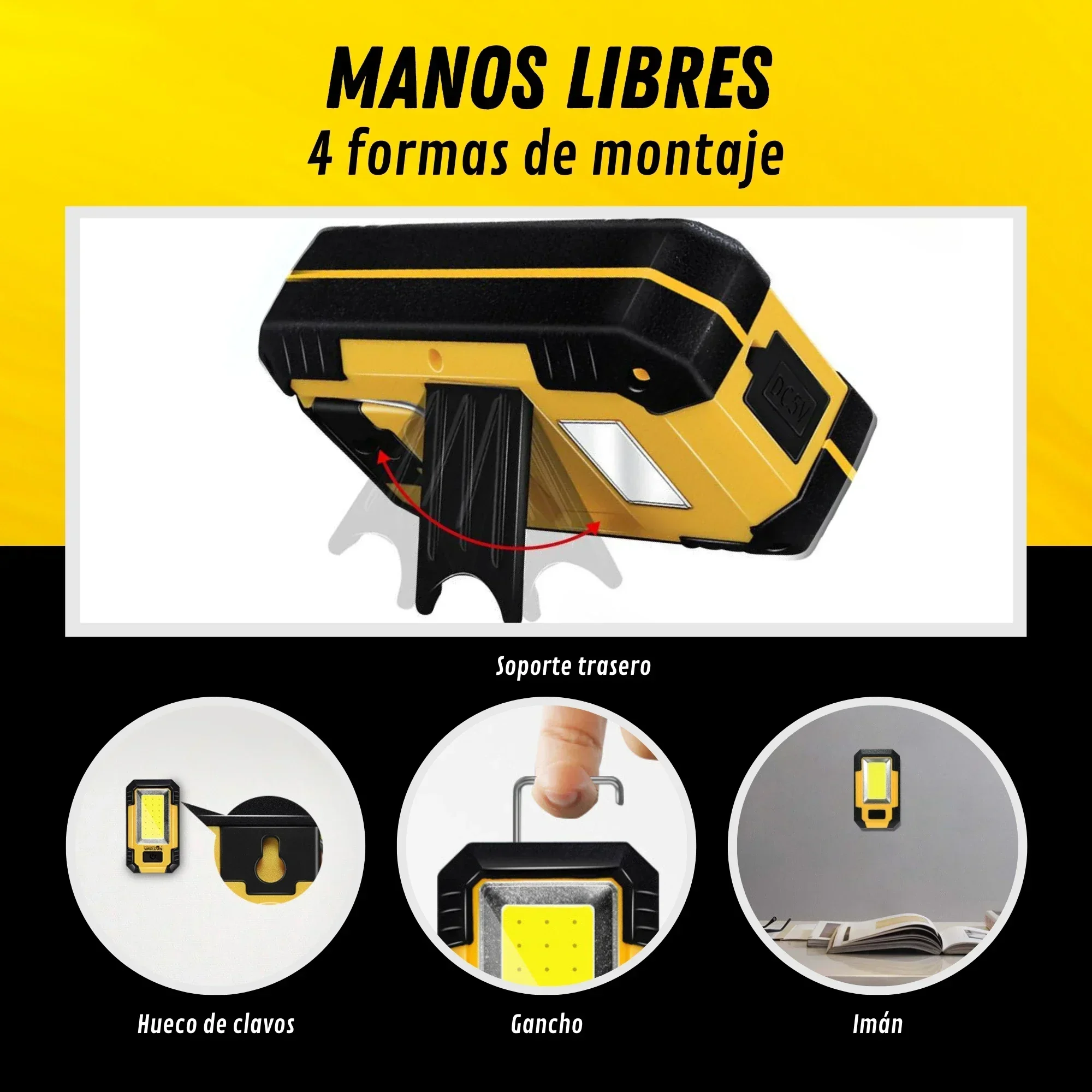 Rechargeable 4000MaH Work Ligh - огляд і ціна Outdoor Lighting Guide