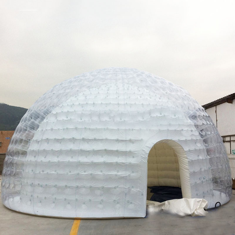 Inflatable Bubble Tent, Clear  - огляд і ціна Outdoor Lighting Rental For Party