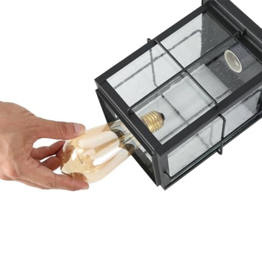 Outdoor Pendant Light Fixture, - огляд і ціна Outdoor Lighting Black
