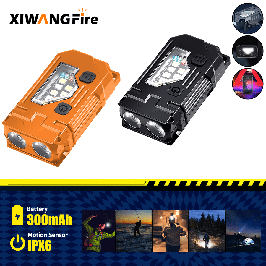 Mini Keychain EDC Flashlight - - огляд і ціна Outdoor Lighting Black