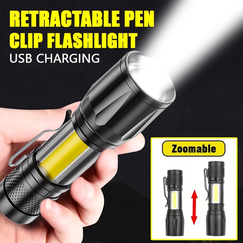 Mini LED Flashlight COB Floodl - огляд і ціна Outdoor Lighting Black