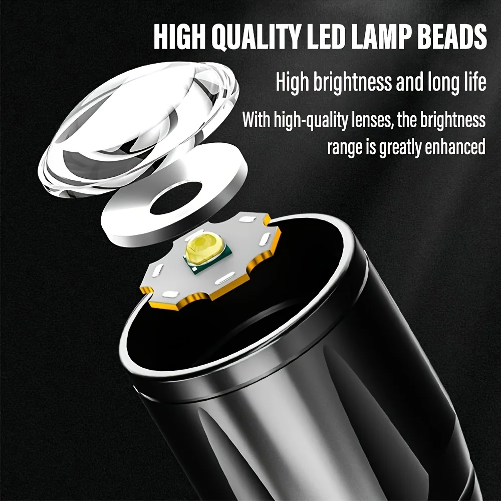 Mini LED Flashlight COB Floodl - огляд і ціна Outdoor Lighting Black