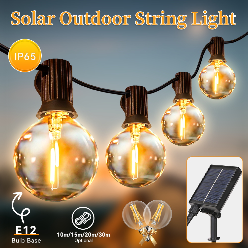 Outdoor LED Solar Light Waterp - огляд і ціна String Light Bistro