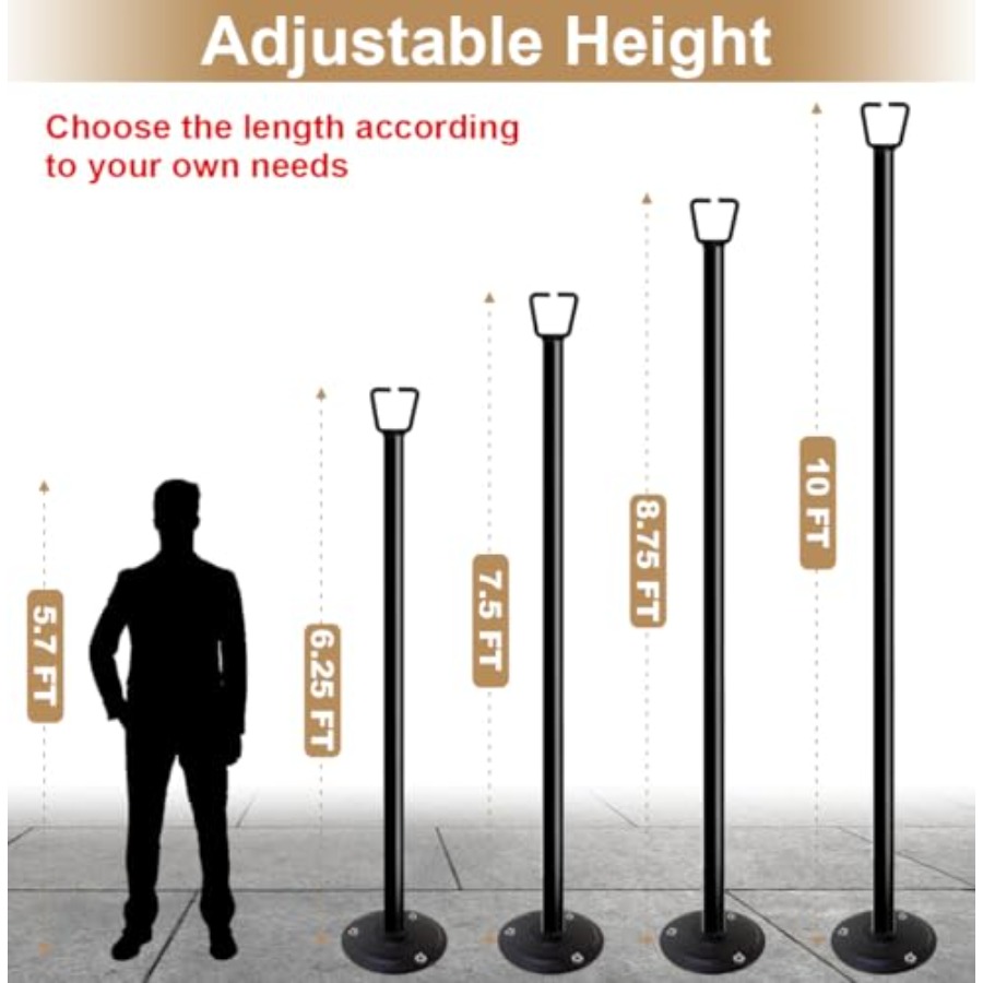 10Feet Ground Base String Ligh - огляд і ціна String Light Bistro