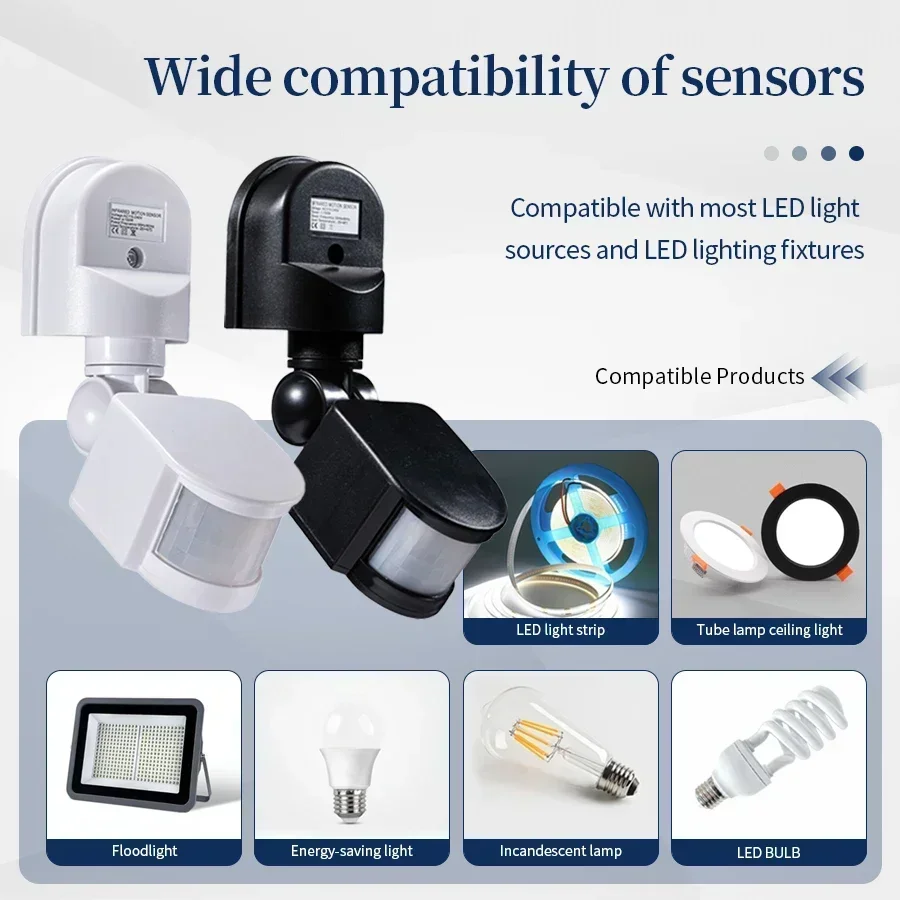 100-240V 12V PIR Motion Sensor - огляд і ціна Motion Sensor Outdoor