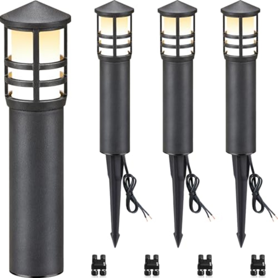 4-Pack Low Voltage Pathway Lig - огляд і ціна Outdoor Lighting Voltage