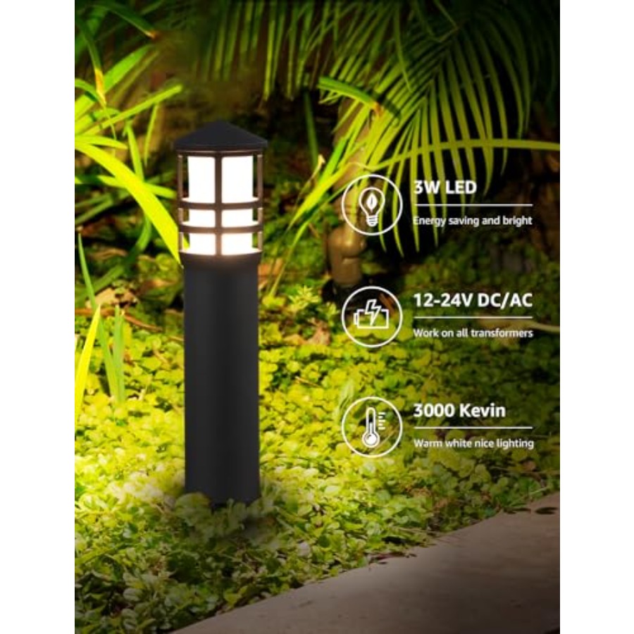 4-Pack Low Voltage Pathway Lig - огляд і ціна Outdoor Lighting Voltage