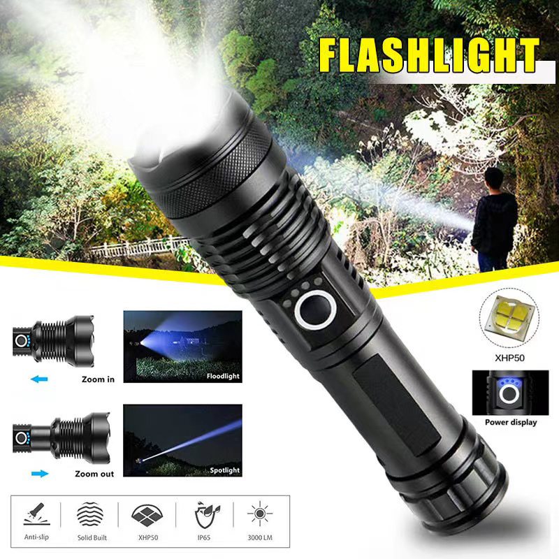 High Power XHP70 Led Flashligh - огляд і ціна Outdoor Lighting Setup