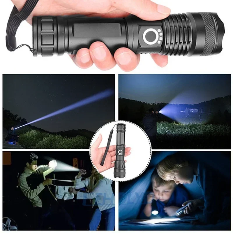 High Power XHP70 Led Flashligh - огляд і ціна Outdoor Lighting Setup