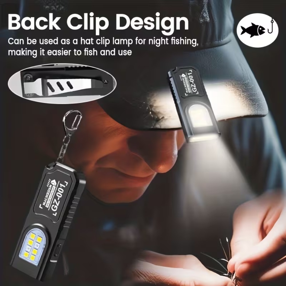 Mini COB LED Keychain Flashlig - огляд і ціна Outdoor Lighting Guide