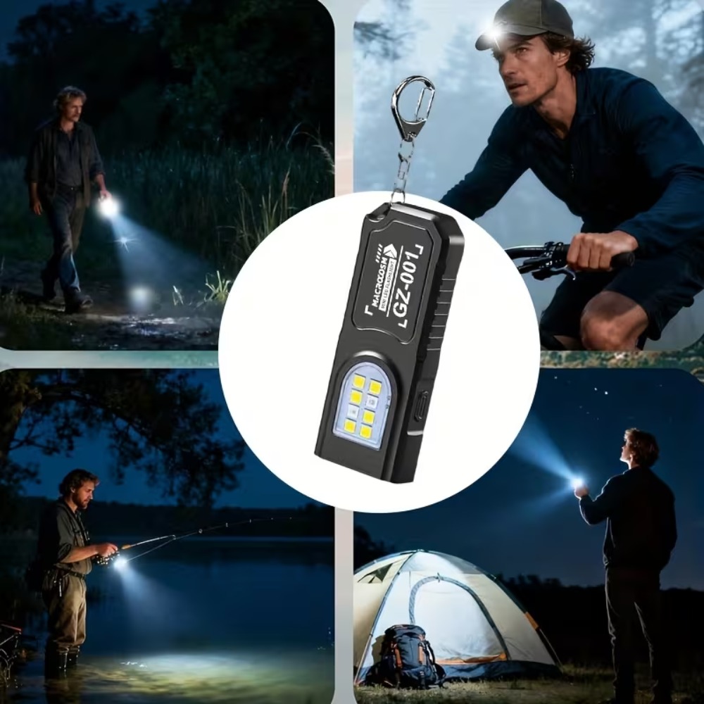 Mini COB LED Keychain Flashlig - огляд і ціна Outdoor Lighting Guide
